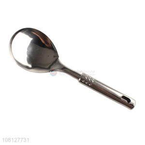 Factory price stainless steel rice spoon household kitchenware