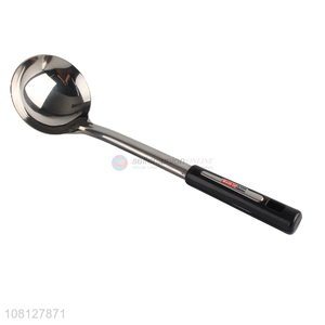 China factory stainless steel long handle soup spoon