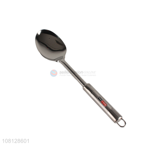 Online wholesale silver stainless steel restaurant dining spoon