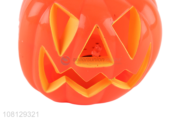 Good quality battery operated plastic Halloween pumpkin lamp