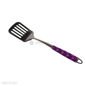 Wholesale Stainless Steel Slotted Spatula With Fashion Handle