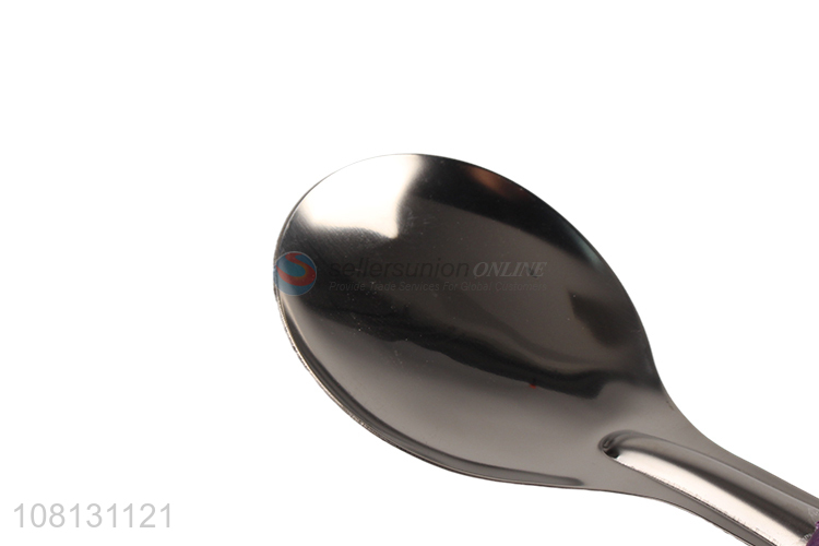 Wholesale Stainless Steel Rice Scoop With Non-Slip Handle