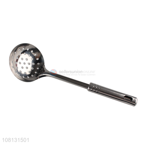 Wholesale Stainless Steel Slotted Ladle Food Strainer