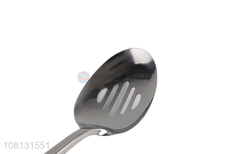 New Design Stainless Steel Slotted Spoon Serving Spoon