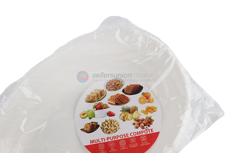 High quality household plastic fruit plate compote for sale