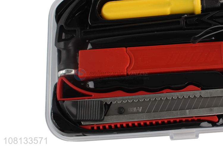 Best selling portable hand tools hardware tools kit with plastic case