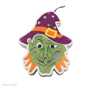 China products decorative Halloween witch lamp paper crafts