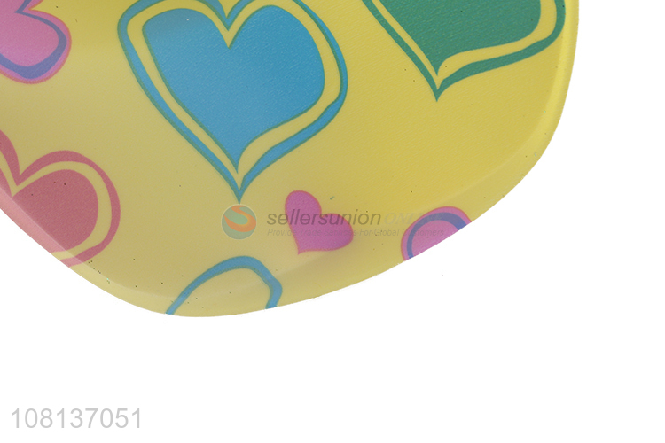 Wholesale colorful heart printed party hat photo booth props