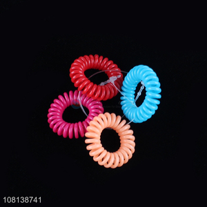 New arrival coil hair ties coin hair bands for women