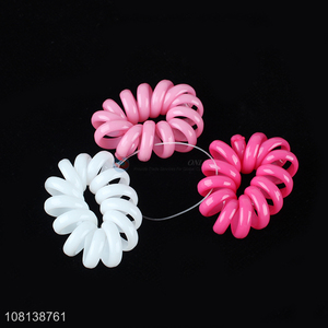 Online wholesale phone cord hair ties hair ropes hair rings