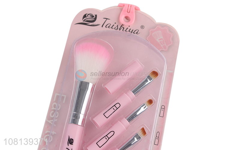 Good sale pink creative makeup brush ladies makeup tools set