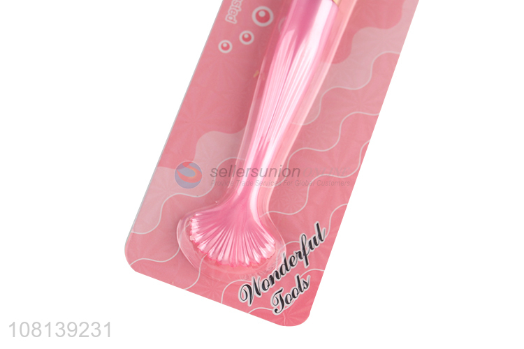 China supplier creative shell makeup brush foundation brush