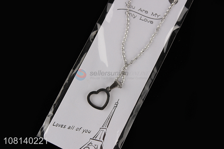 Best selling silver women jewelry necklace for decoration