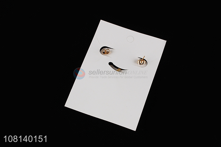 China products creative stainless steel ear studs set