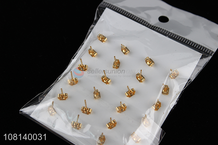 Top selling decorative women jewelry ear studs wholesale