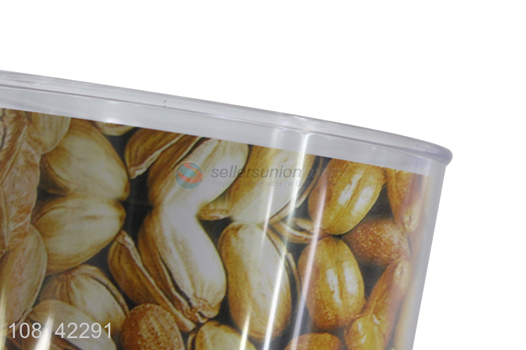 Yiwu market creative plastic storage tank sealed storage jar