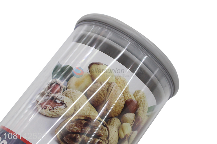 Good quality 900ml plastic storage tank sealed storage jar