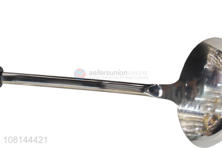 Good quality stainless steel large hotpot spoon for sale