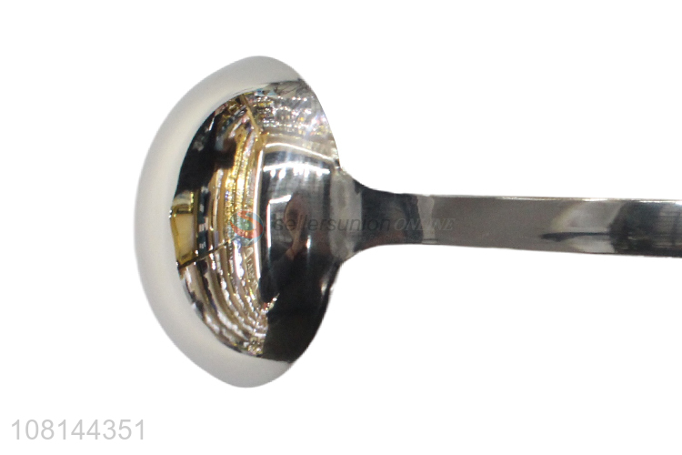 Yiwu wholesale stainless steel soup spoon home metal utensils