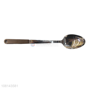 Yiwu market stainless steel pointed spoon dinner spoon