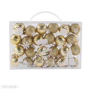 Top Quality Gold Christmas Balls For Christmas Tree Decoration