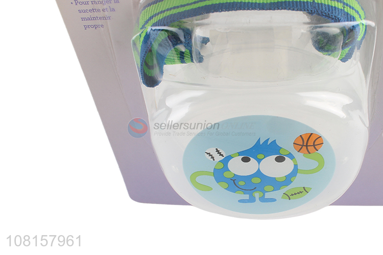 Best quality portable baby pacifier holder clip box for sale