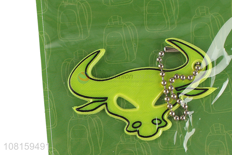 High Quality Bull Shape Reflective Keychain Bag Pendant