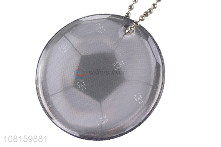 Latest Football Shape Reflective Keychain Bag Accessories