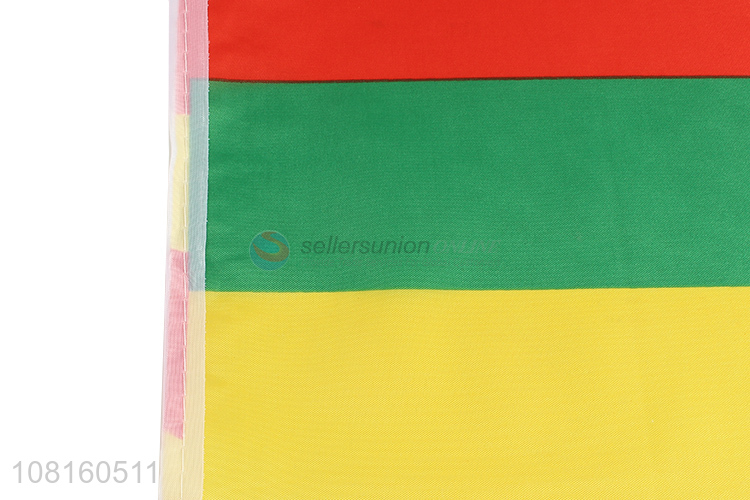 Latest style polyester mini national flags with top quality