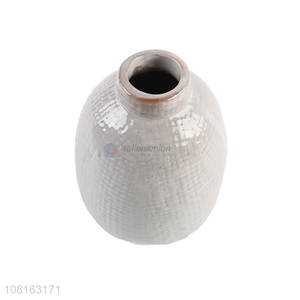 New arrival ceramic flower vases firing ceramic pottery jars