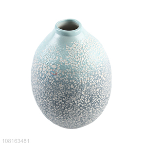 Hot selling simple rough ceramic vases for table decoration