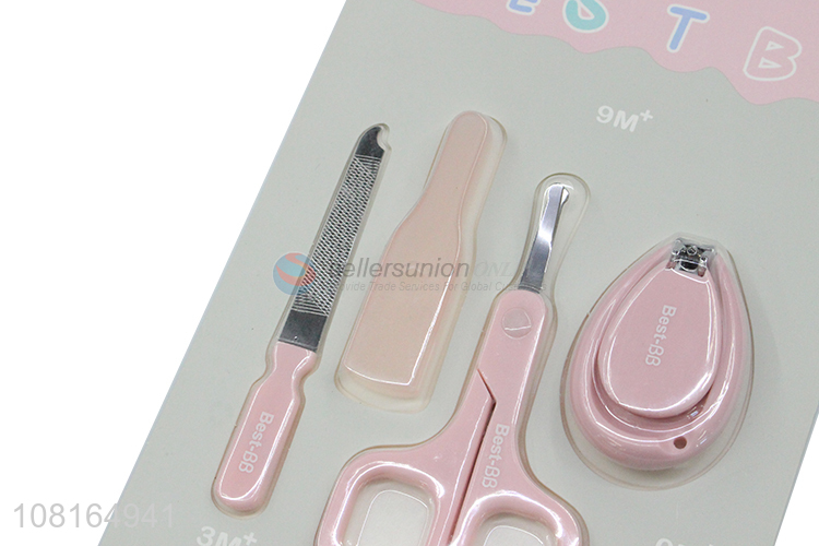 Good selling baby nail care baby manicure set wholesale