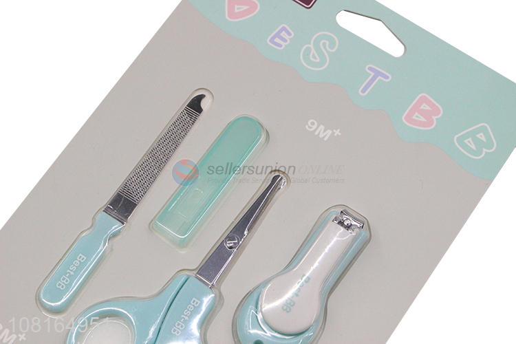 Low price reusable safety baby manicure tools set