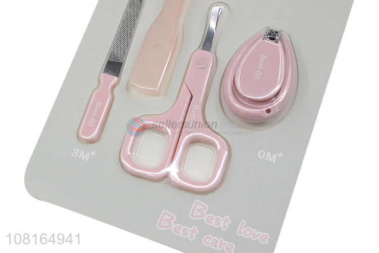 Good selling baby nail care baby manicure set wholesale