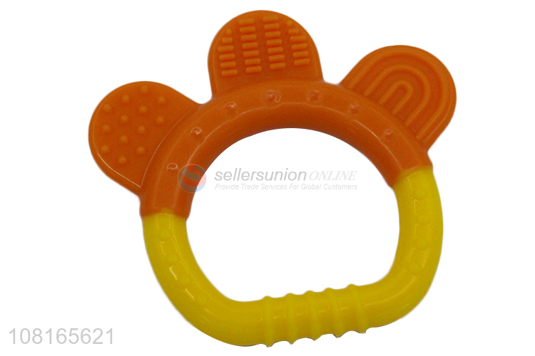 Latest products food grade silicone baby teether toys