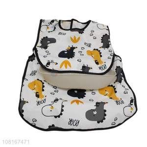 New arrival cartoon printed saliva towel baby bibs