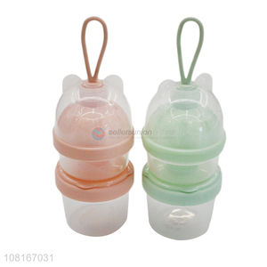 Factory direct sale simple milk powder container for babies