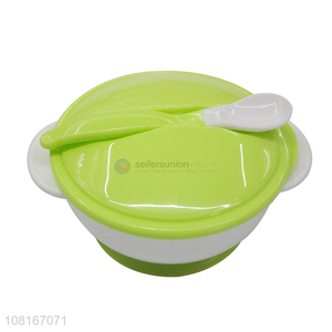 Hot selling creative sucker bowl anti-drop bowl for babies