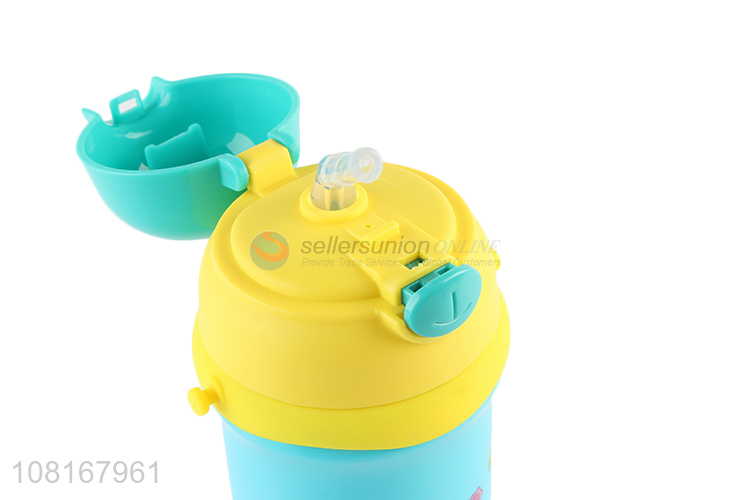 Good Sale Portable Water Bottle Plastic Straw Bottle For Kids