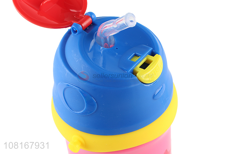 Fashion Printing Portable Plastic Water Bottle For Children