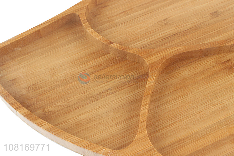 Factory wholesale bamboo tray livingroom melon seed plate