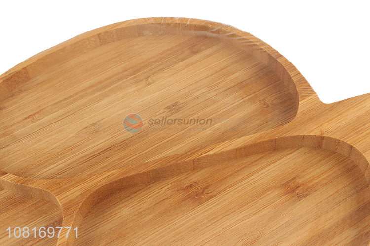 Factory wholesale bamboo tray livingroom melon seed plate