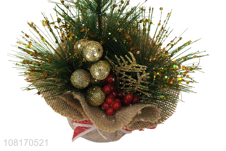 New arrival tabletop Christmas pine trees mini Christmas tree