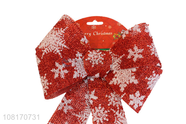 New arrival Christmas bows for wreath garland Xmas tree decor