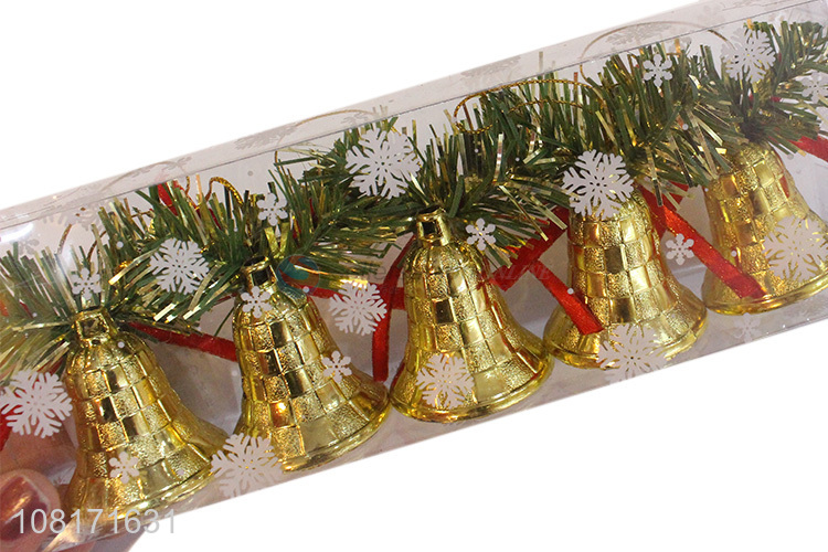 Hot products plastic Christmas bells Christmas tree decorations