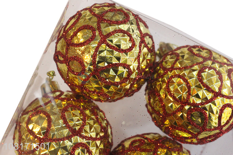 Good quality decorative Christmas tree balls plastic Xmas baubles