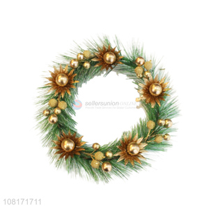 Hot selling home decoration Christmas wreath artificial Xmas wreath