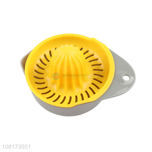 Top Quality Plastic Manual Juice Squeezer Lemon Squeezer