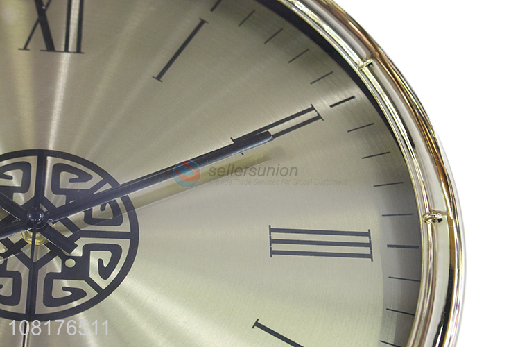 New product decorative round wall clocks for home office and school use