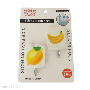 Wholesale from china cute design kitchen sticky hooks